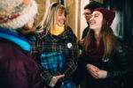 Dean's supporters laughing in the Government Repair Ice Shack. Dean's supporters laughing in the Government Repair Ice Shack